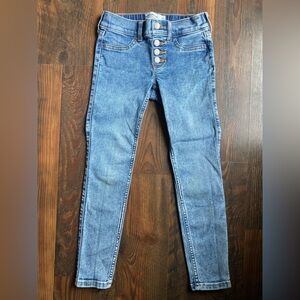 abercrombie kids- girls mid-rise pull on jean legging